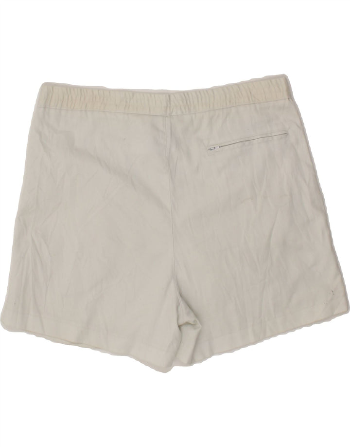 LOTTO Womens Chino Shorts Large W32  White Polyester Vintage Lotto and Second-Hand Lotto from Messina Hembry 