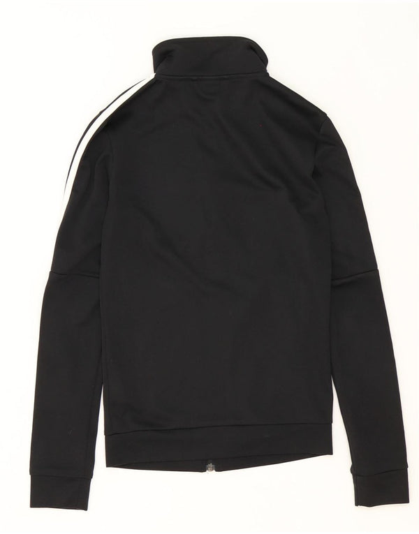 Adidas Damen Trainingsanzug Top Jacke UK 0/2 2XS Schwarz Polyester