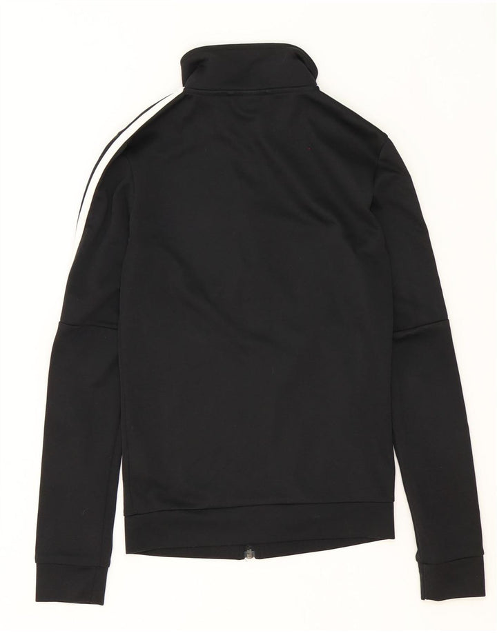 Adidas Damen Trainingsanzug Top Jacke UK 0/2 2XS Schwarz Polyester