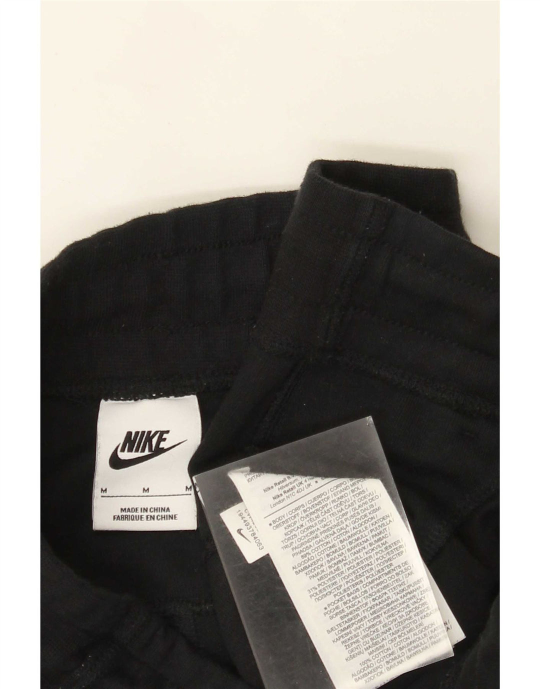 Nike Herren Cargo-Trainingshose, Jogginghose, mittelschwarz, Baumwolle