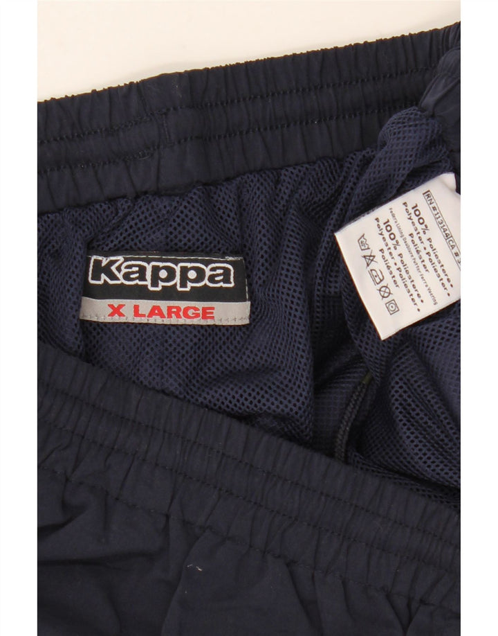 KAPPA Herren-Trainingshose XL, Marineblau, Polyester