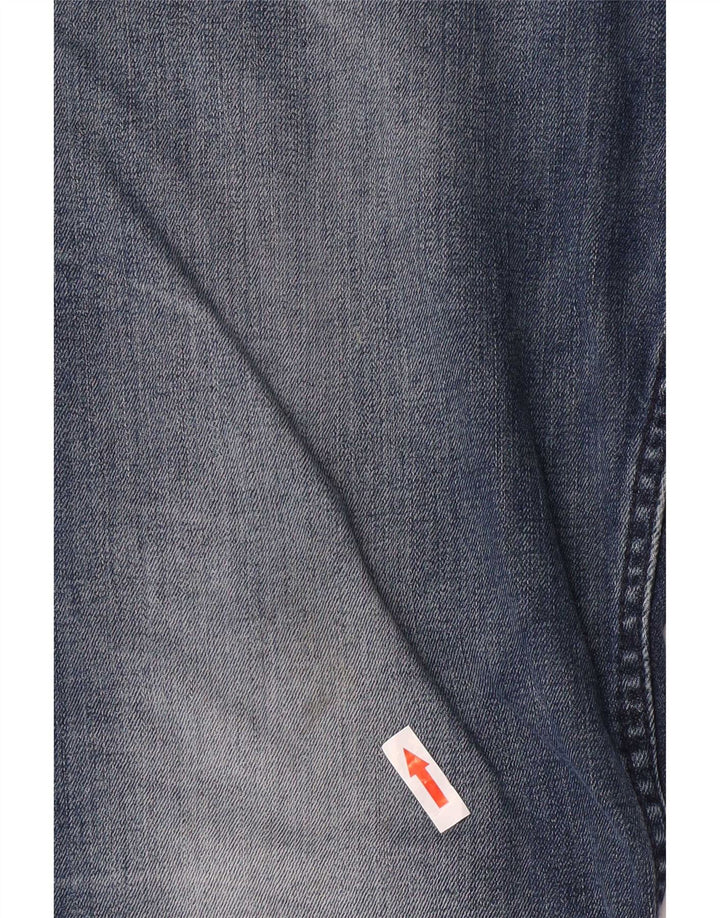 Calvin Klein Herren Slim Jeans W34 L34 Blaue Baumwolle