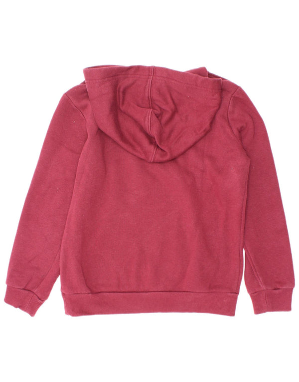 Converse Chuck Taylor Grafik-Kapuzenpullover für Jungen, 6–7 Jahre, burgunderfarbene Baumwolle