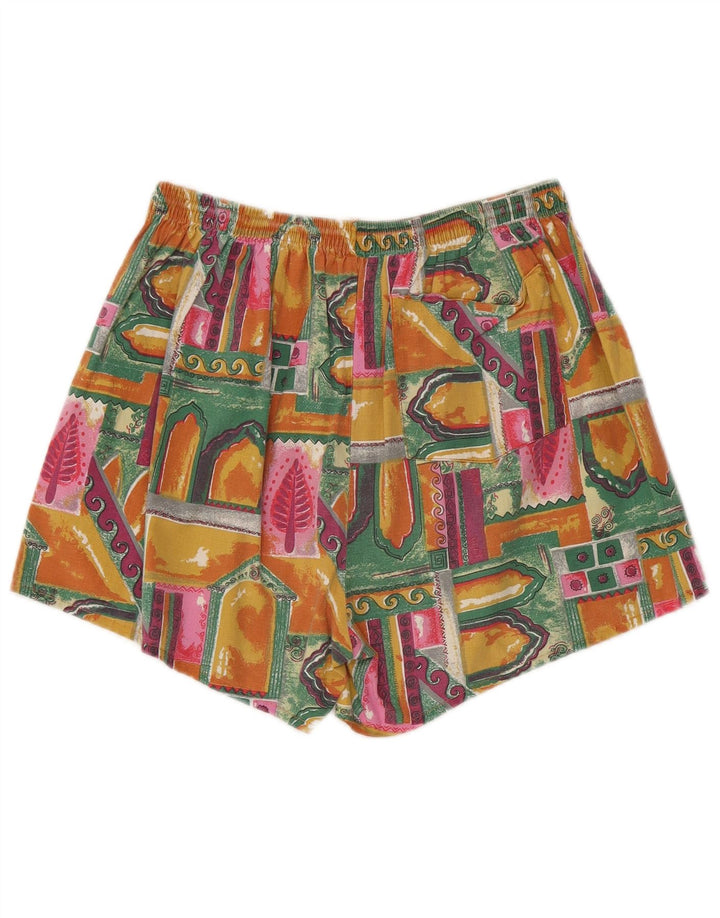 Vintage Herren Badeshorts Medium Mehrfarbig Patchwork Baumwolle