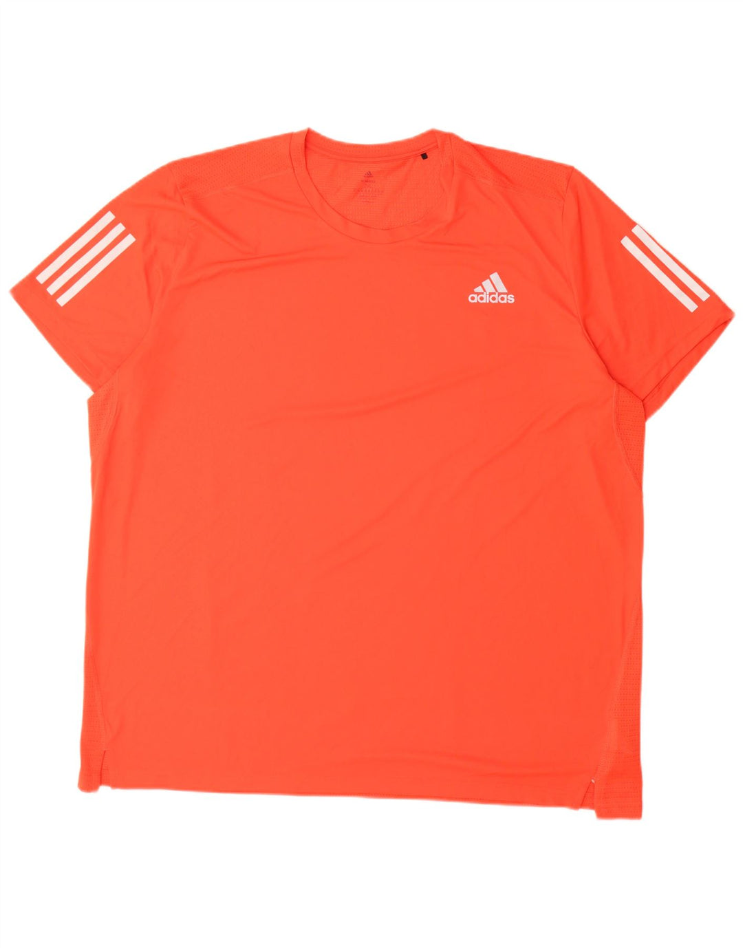 ADIDAS Herren T-Shirt Top 2XL Orange Polyester