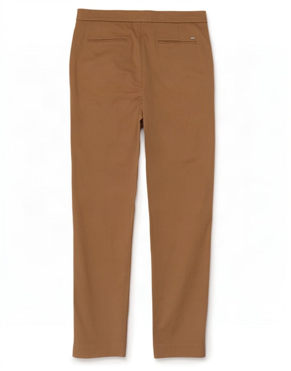 Tommy Hilfiger Damen Slim Chino-Hose US 6 Medium W30 L30 Beige Baumwolle