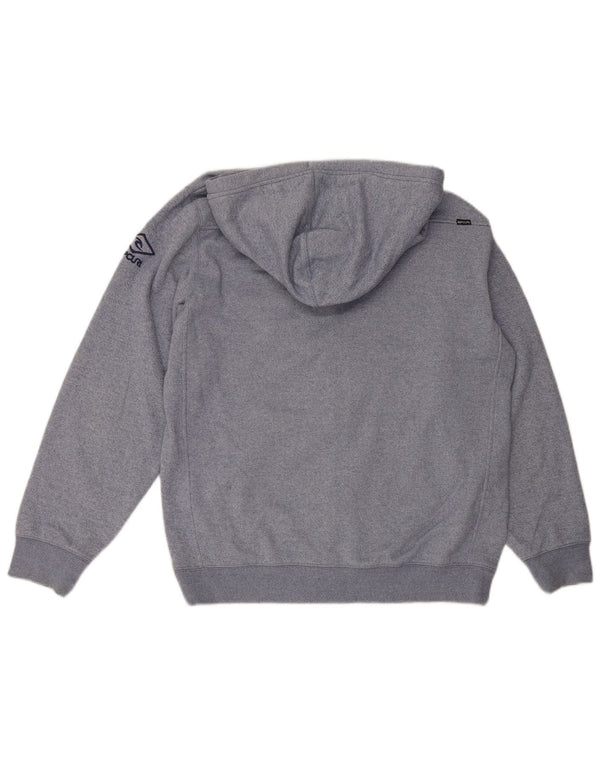 Rip Curl Herren-Kapuzenpullover mit Reißverschluss, groß, aus blauer Baumwolle