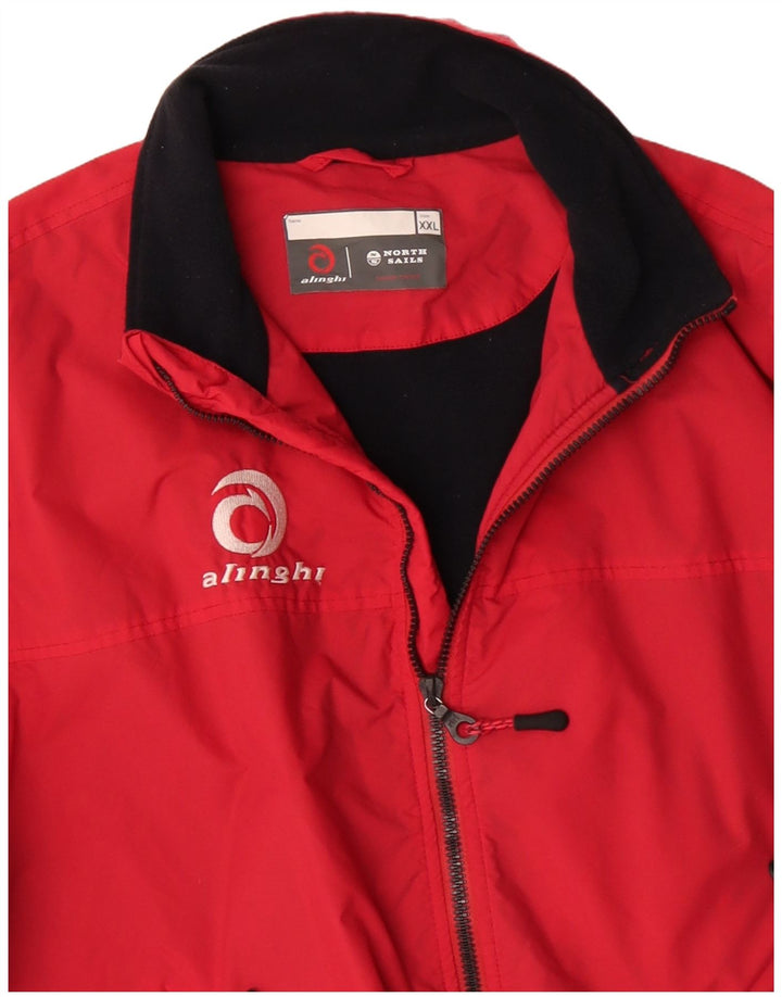 North Sails Bomberjacke für Jungen, 14–15 Jahre, 2XL, Rot, Polyamid