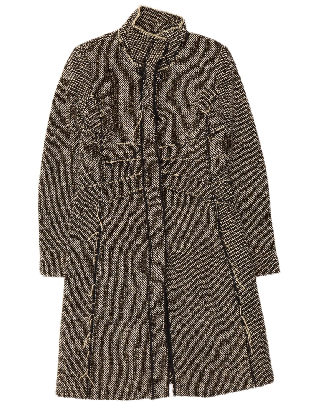 MAX & CO. Damenmantel UK 8 Small Schwarz Polyester