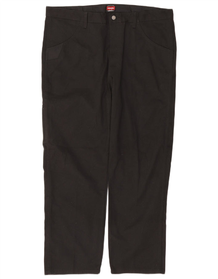 WRANGLER Gerade Cargohose für Herren, W40, L30, schwarze Baumwolle