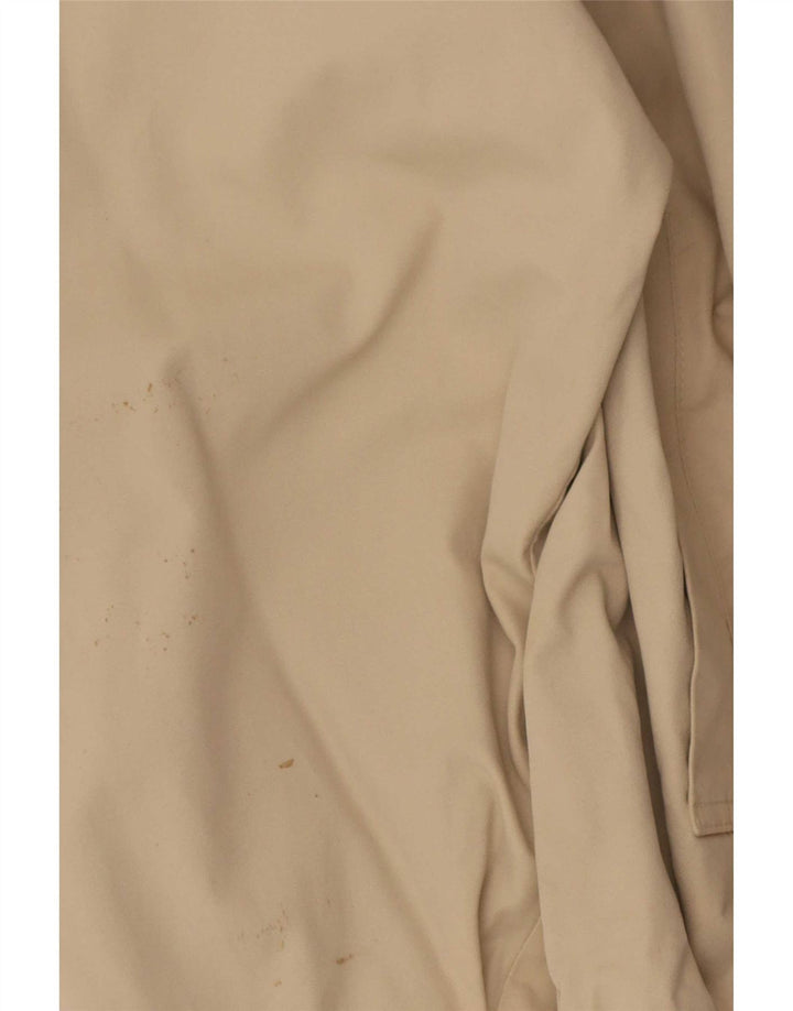Tommy Hilfiger Herren Bomberjacke UK 36 Small Beige Baumwolle