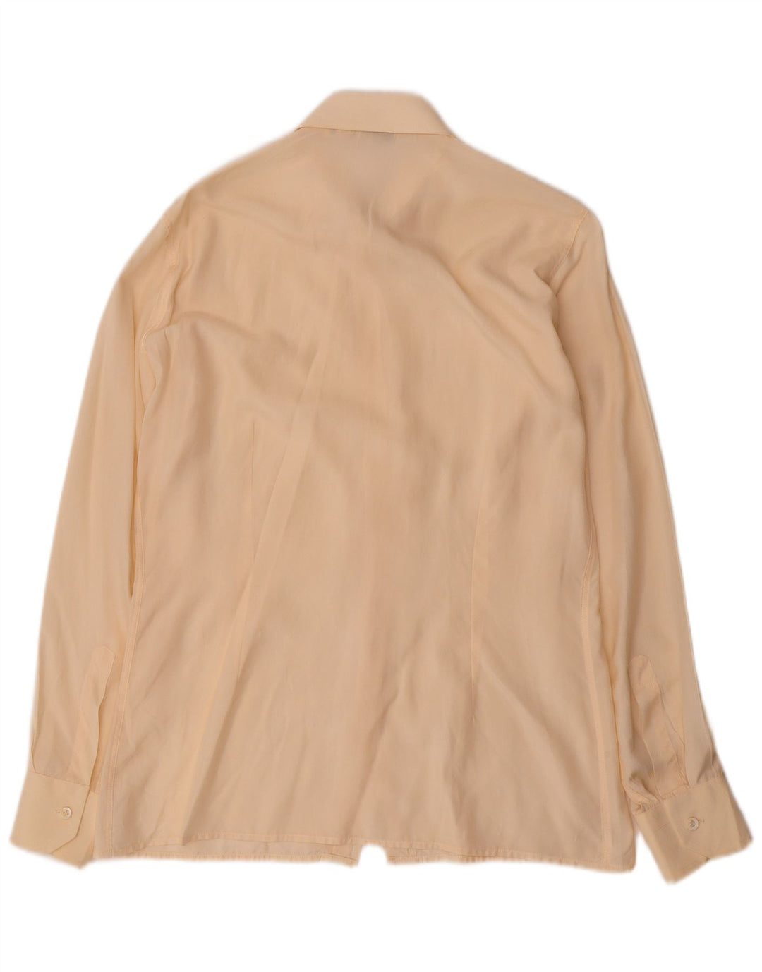 Vintage Herrenhemd Größe 37 14 1/2 Small Beige