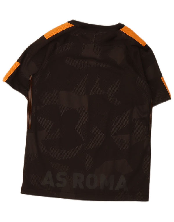 Nike As Roma Grafik-T-Shirt für Jungen, 10–11 Jahre, mittelbraun, geometrisch