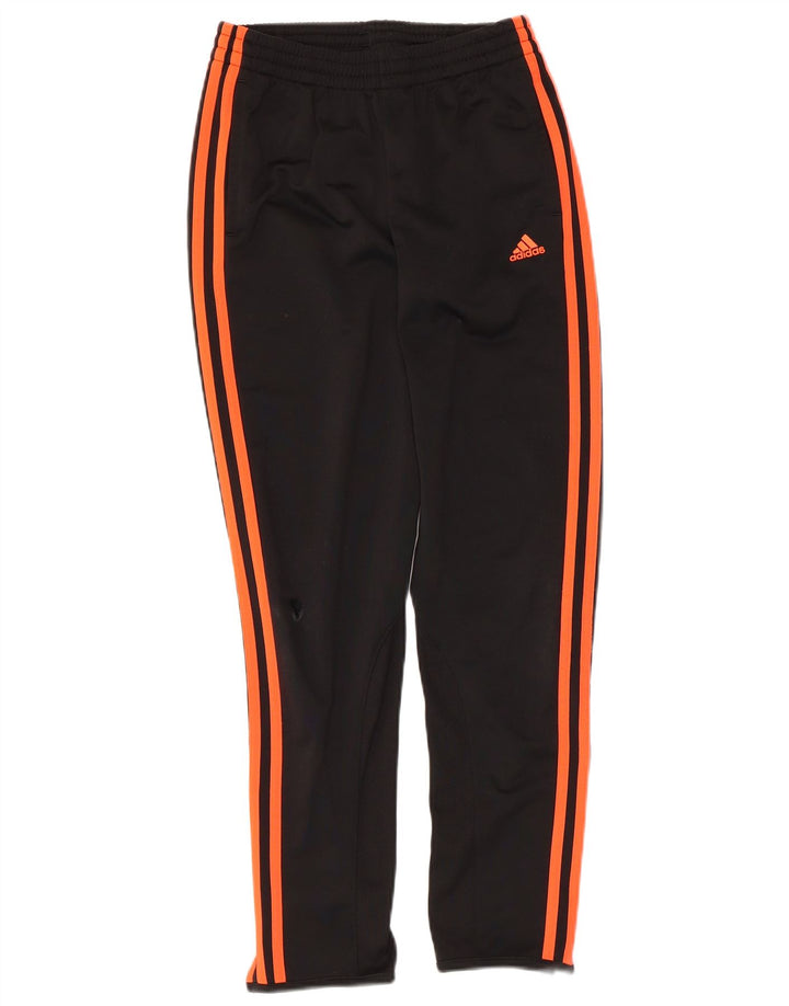 Adidas Trainingshose für Jungen, 11–12 Jahre, schwarzes Polyester