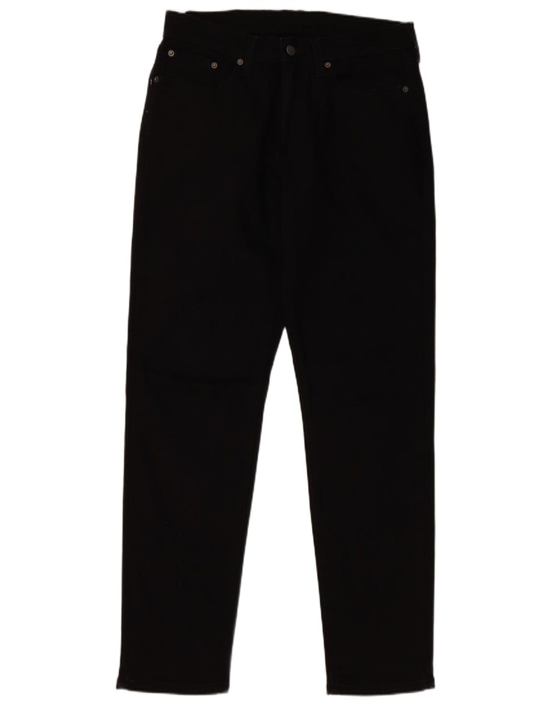 LEVI'S Herren 531 Slim Jeans W32 L32 Schwarze Baumwolle