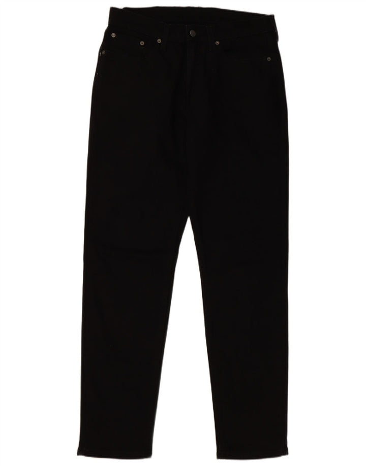 LEVI'S Herren 531 Slim Jeans W32 L32 Schwarze Baumwolle