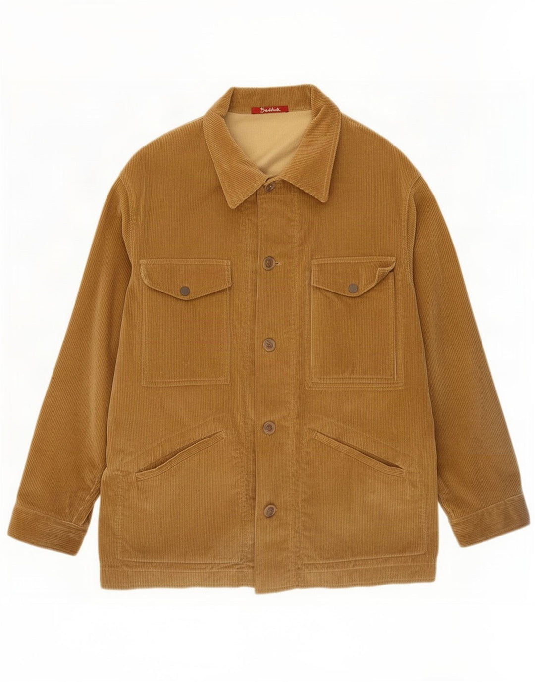 Braddock Herren Cordjacke UK 38 Mittelbeige Baumwolle