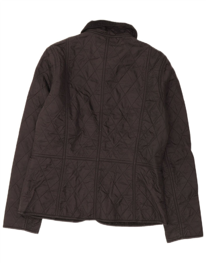 Barbour Damen Steppjacke UK 10 Small Schwarz Polyamid