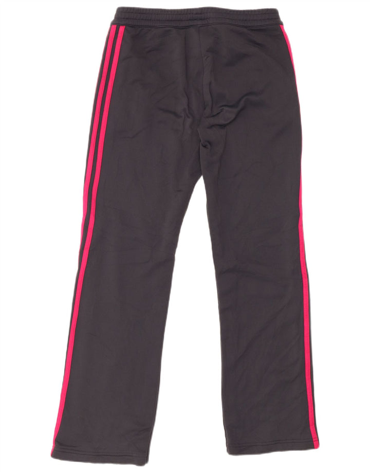 Adidas Damen Trainingshose Jogger UK 12 Mittelgraues Polyester