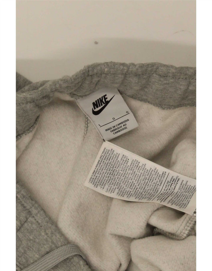 Nike Herren Graphic Cargo-Trainingshose, Jogginghose, Größe L, Grau meliert
