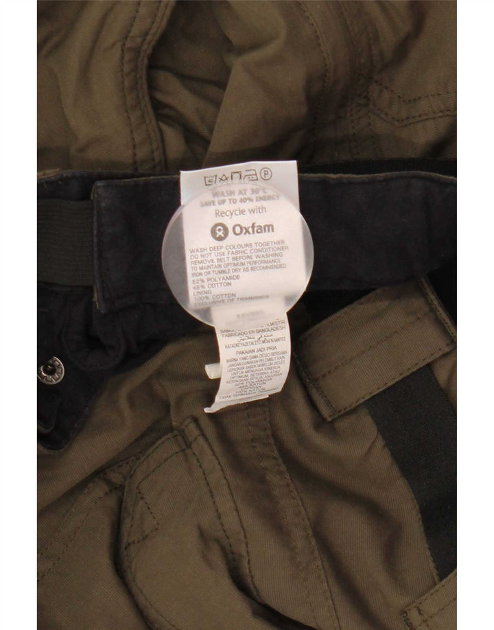 Marks & Spencer Herren Blue Harbour Straight Cargohose W36 L29 Khaki