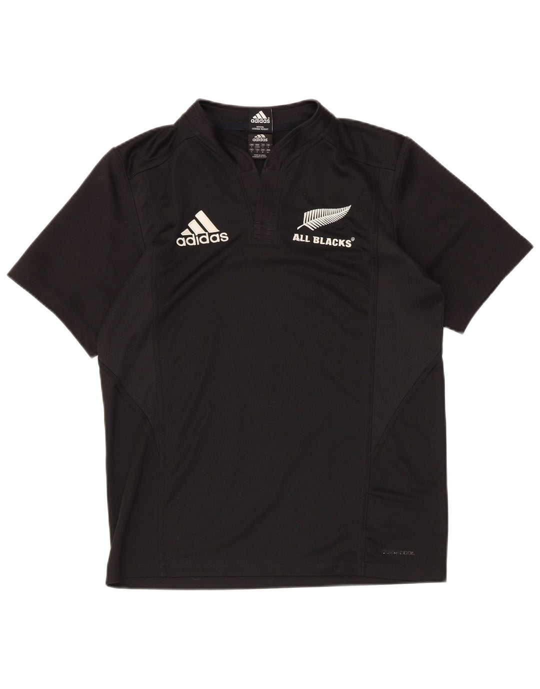 Adidas Herren All Blacks Graphic T-Shirt Top Small Schwarz Polyester