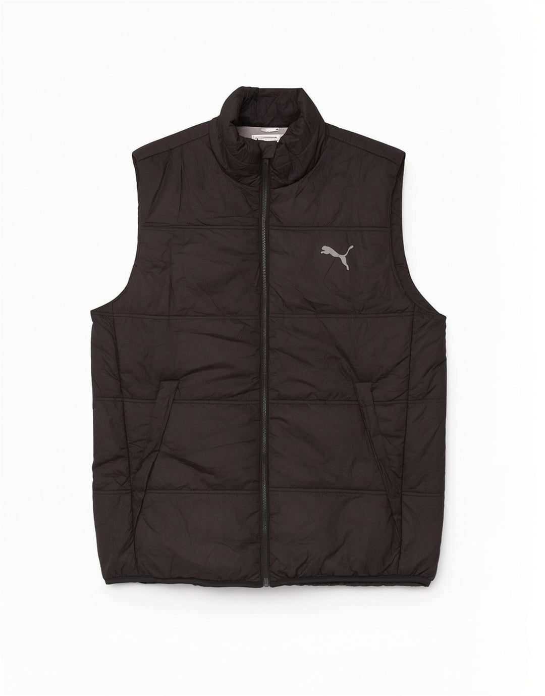 Puma Herren Grafik gepolsterte Weste UK 42 XL Schwarz Polyester
