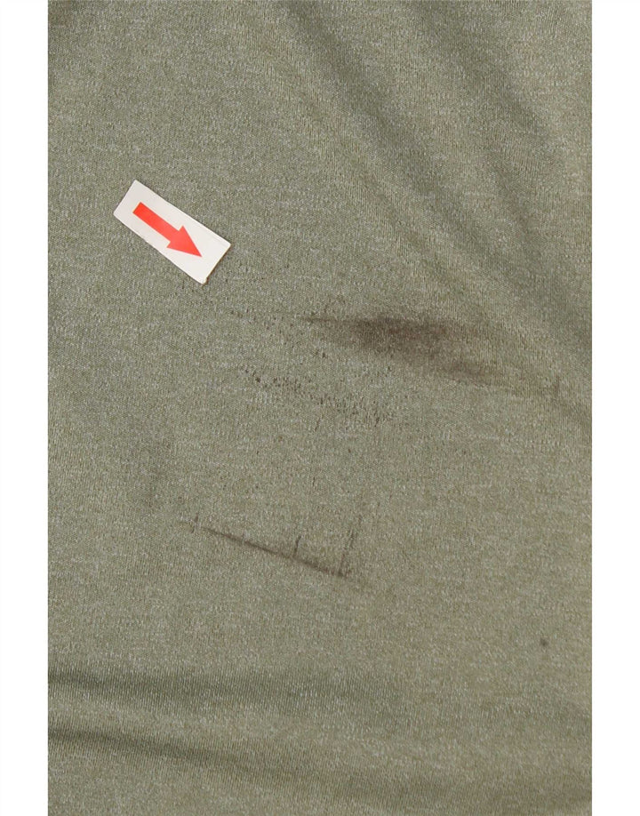 Nike Herren-Sportshorts, groß, grünes Farbblock-Polyester