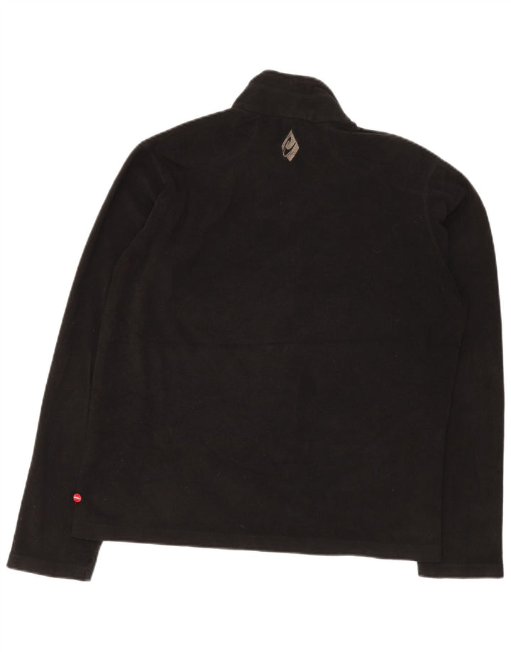 O'NEILL Damen-Fleecepullover mit Reißverschluss am Hals, UK 18, XL, Schwarz, Polyester