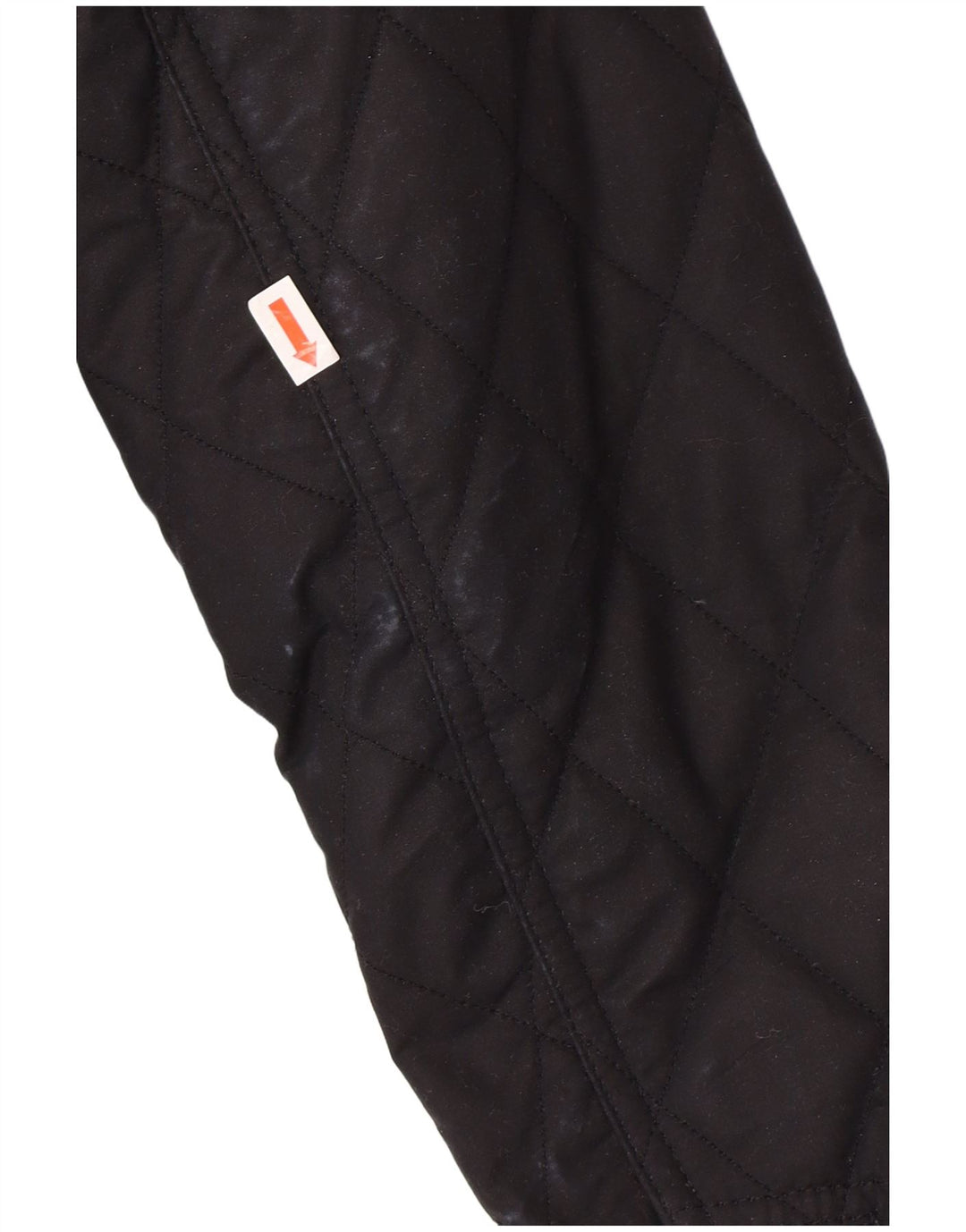 BARBOUR Womens Quilted Jacket UK 10 Small Navy Blue Cotton