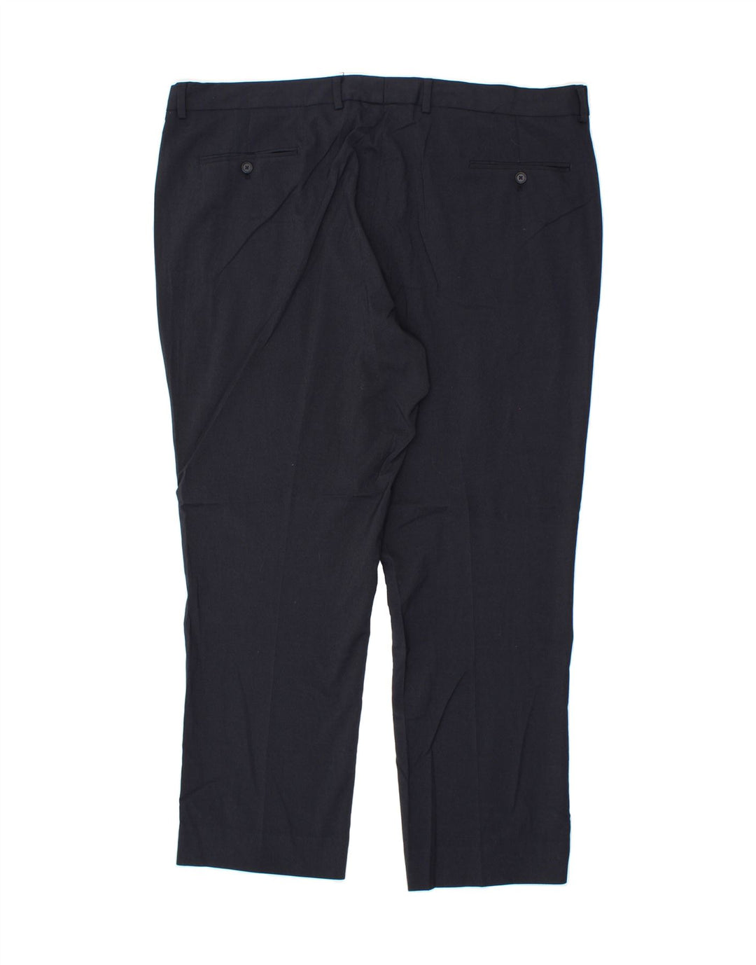 NAUTICA Mens Slim Chino Trousers W42 L32 Navy Blue Polyester Vintage Nautica and Second-Hand Nautica from Messina Hembry 