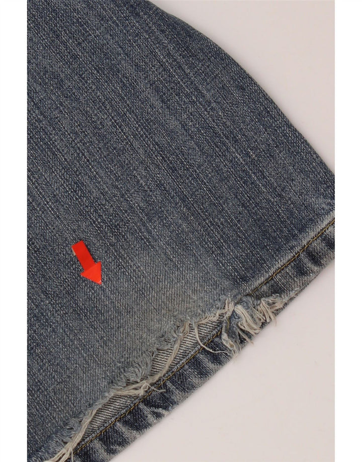 Lee Herren Nash Straight Jeans W34 L32 Blaue Baumwolle