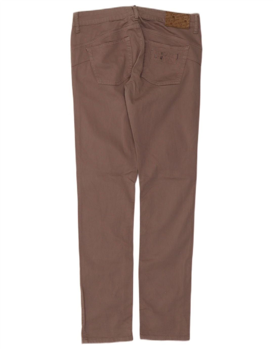 Liu Jo Damen Slim Freizeithose W30 L30 Grau