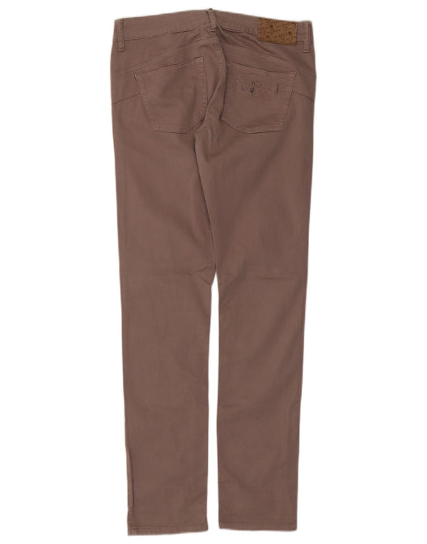 Liu Jo Damen Slim Freizeithose W30 L30 Grau