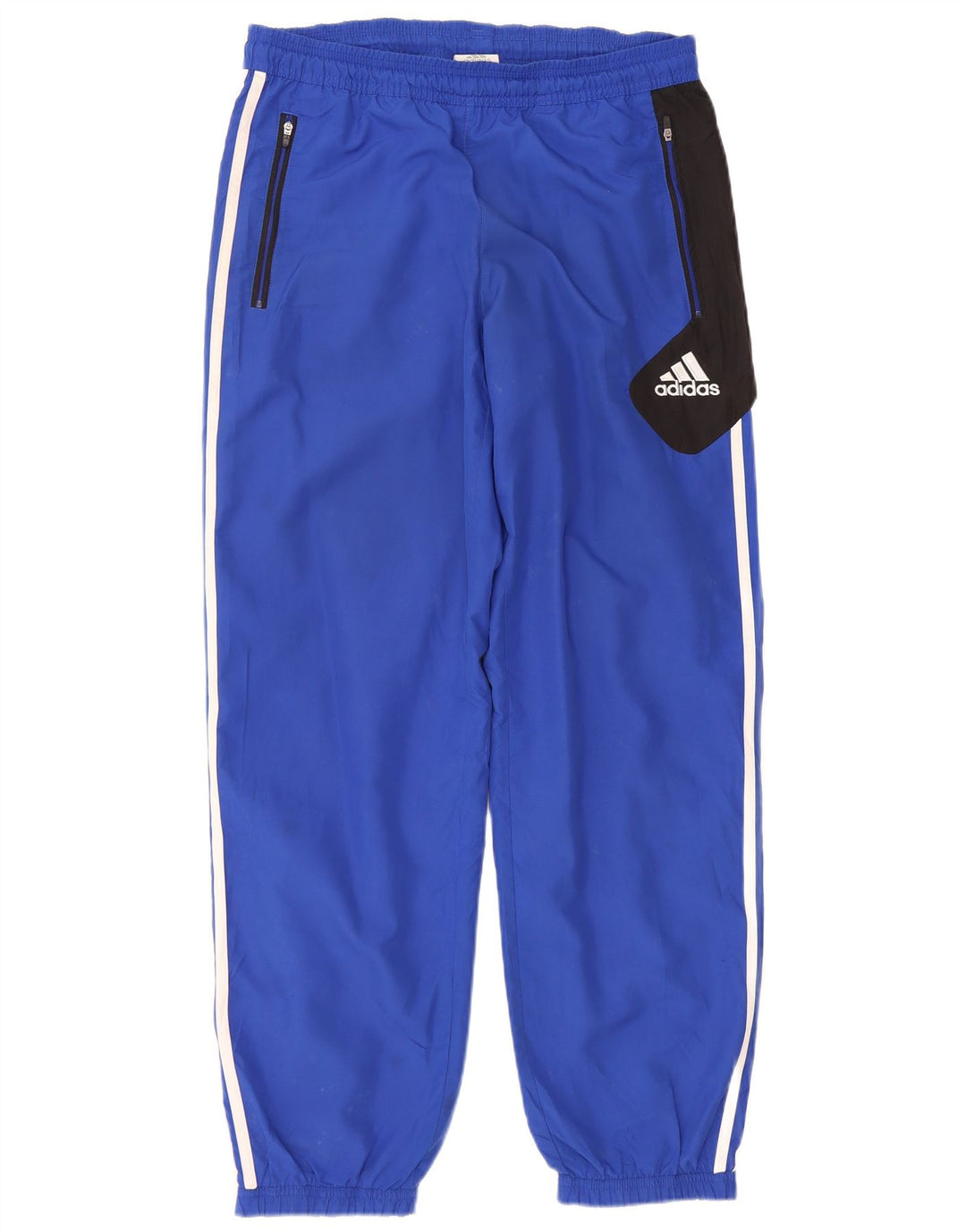 ADIDAS Herren Trainingshose Jogger UK 40/42 Mittelblau Farbblock