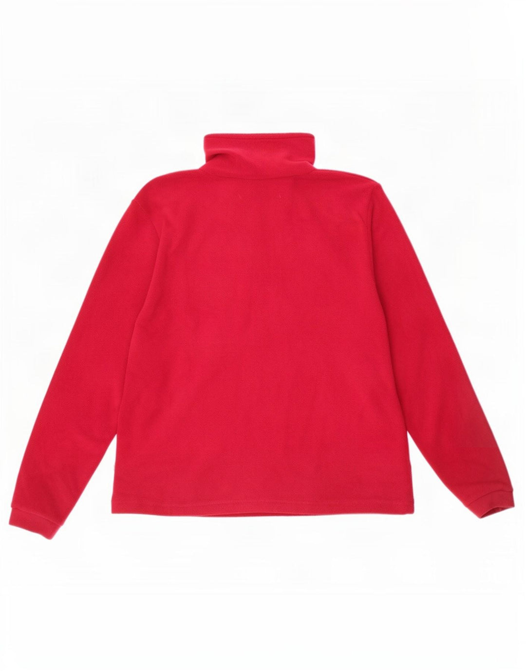 Mountain Warehouse Damen-Fleecepullover mit Reißverschluss am Kragen, UK 14, Größe L, Rot, Polyester