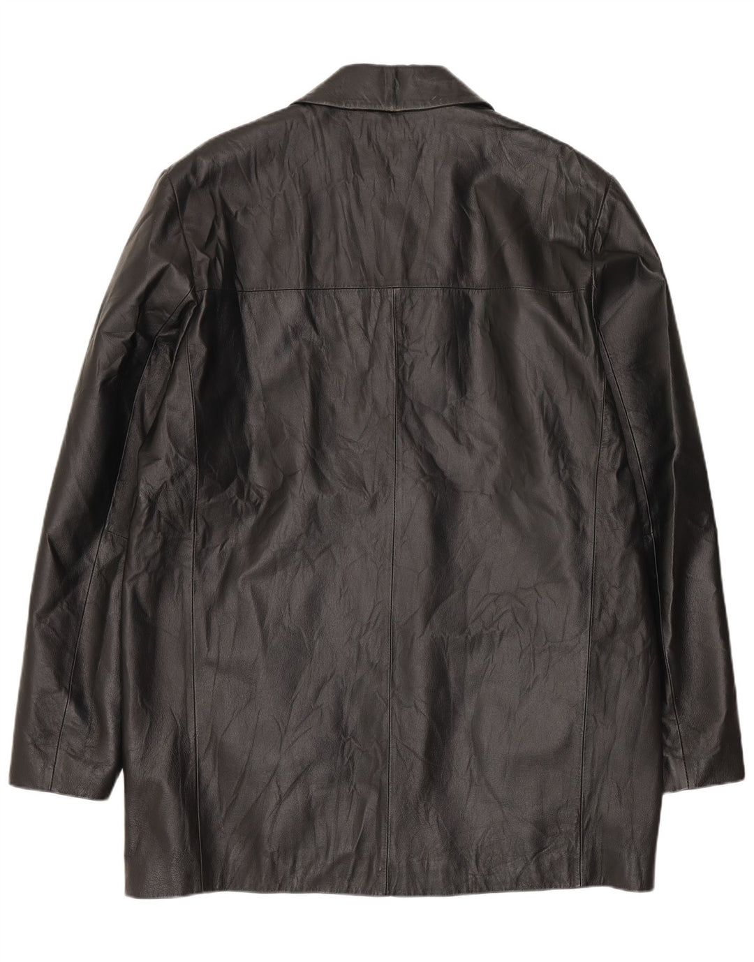 CONBIPEL Herren Ledermantel IT 50 Großes schwarzes Leder