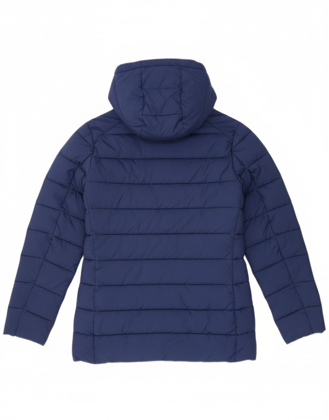 Invicta Wattierte Jacke mit Kapuze für Mädchen, 15–16 Jahre, marineblaues Polyester