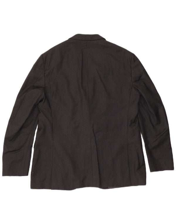 Polo Ralph Lauren Herren-Blazer mit 2 Knöpfen, UK 44, XL, graue Wolle