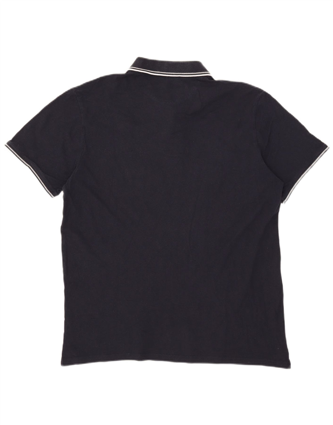 Champion Herren Poloshirt 2XL Marineblau gestreift