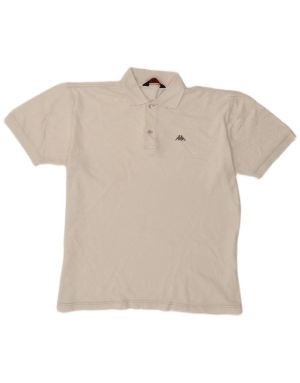 Kappa Herren Poloshirt XL Weiße Baumwolle