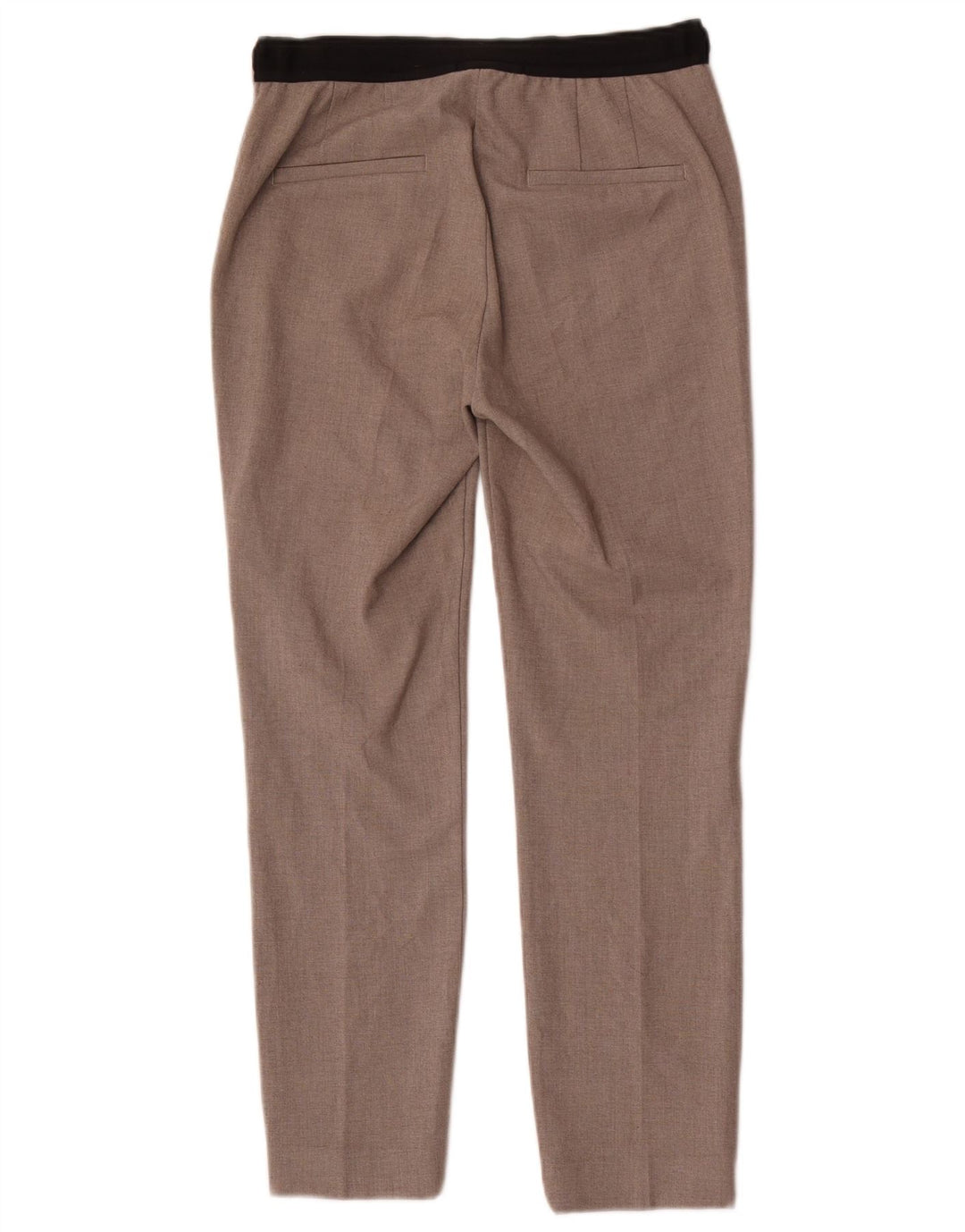 Zara Slim Chino-Hose für Damen, Größe S, W28, L26, Grau, Polyester