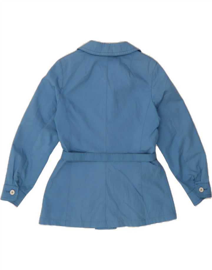 VALMELINE Womens Utility Jacket UK 14 Medium Blue Polyester Vintage Valmeline and Second-Hand Valmeline from Messina Hembry 