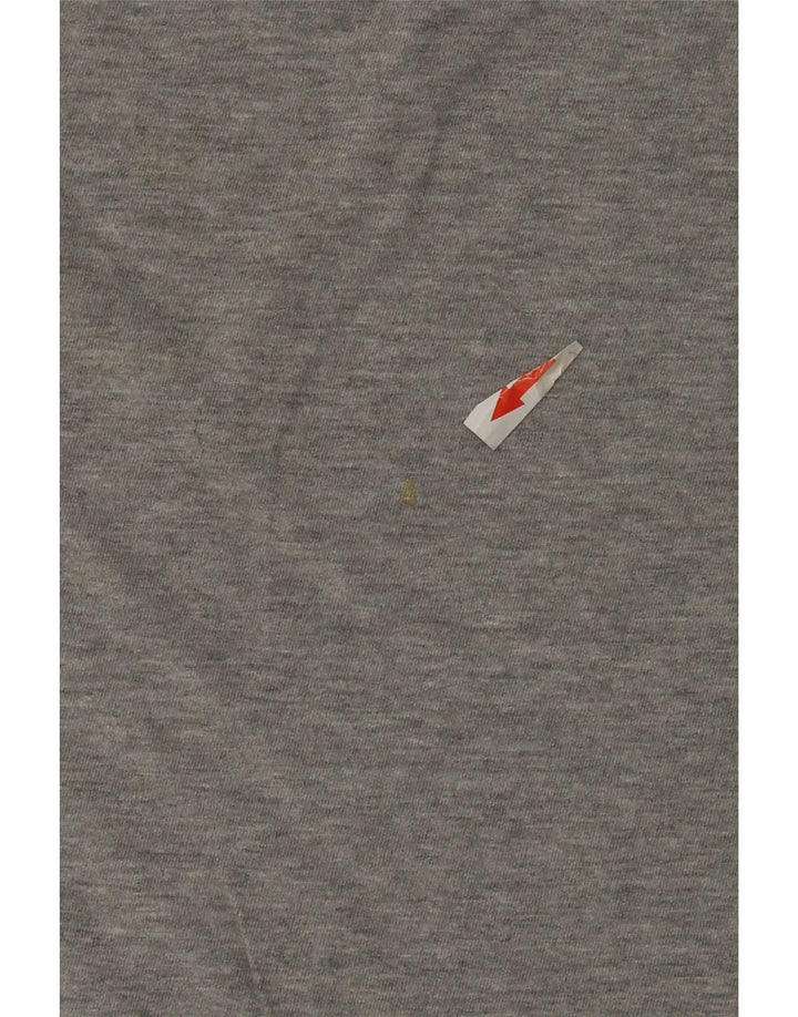 Hurley Herren Grafik-T-Shirt-Oberteil Mittelgrau meliert