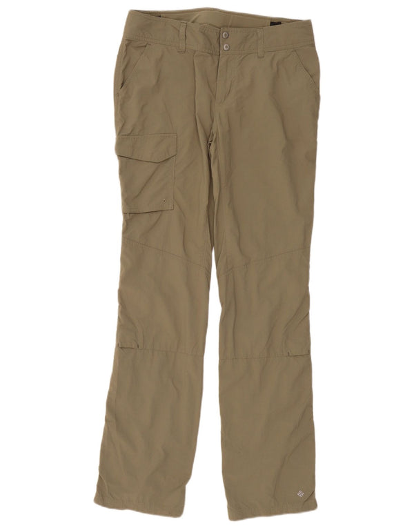 COLUMBIA Damen Regular Cargohose US 6 Medium W32 L32 Khaki