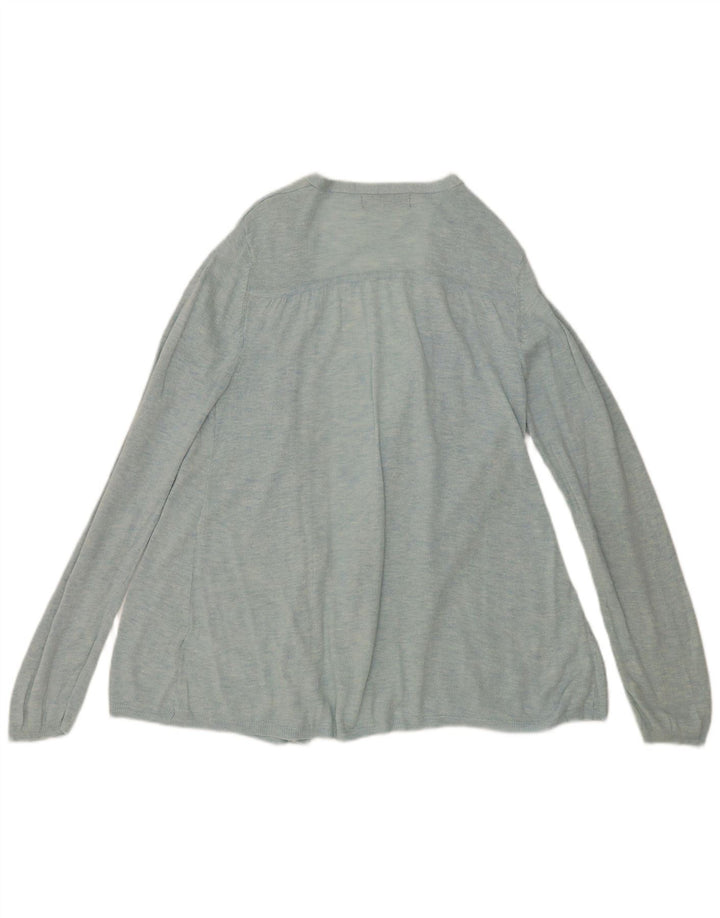 Marks & Spencer Offener Damen-Cardigan, Gr. 8, Blau, Polyamid