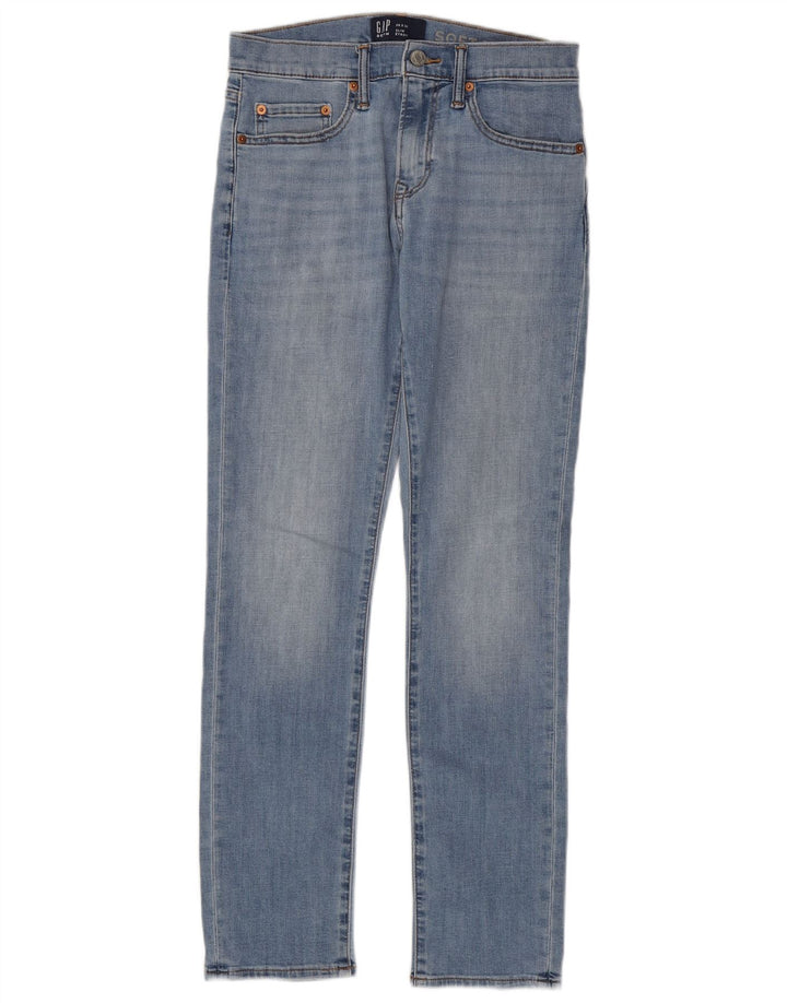 GAP Damen Slim Jeans W28 L30 Blaue Baumwolle