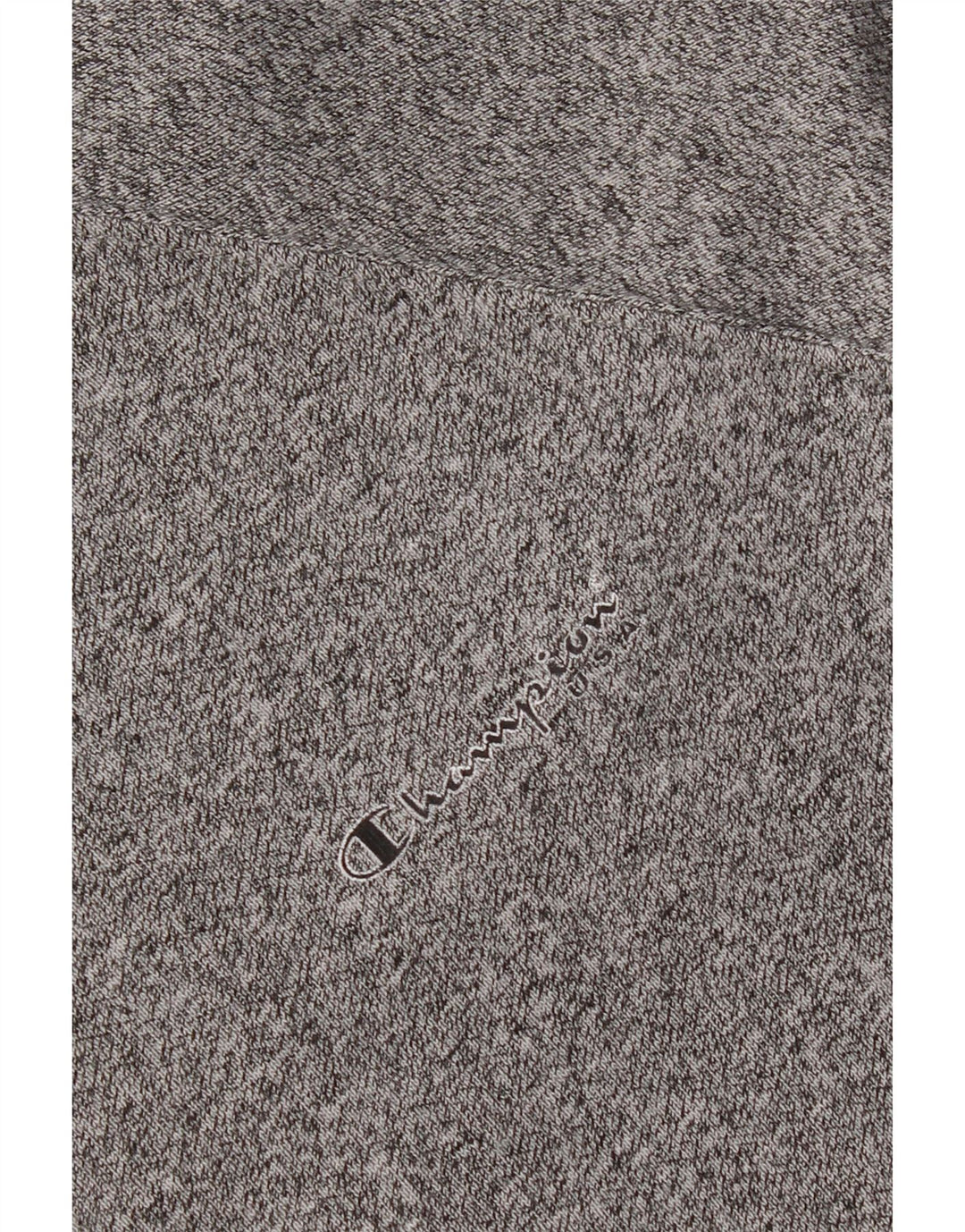 Champion Herren-Trainingsanzugoberteil mit Grafik, Größe L, Grau meliert