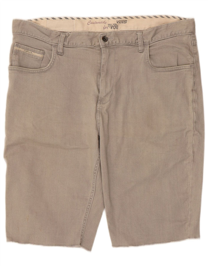 Vans Herren Freizeitshorts W36 Große graue Baumwolle