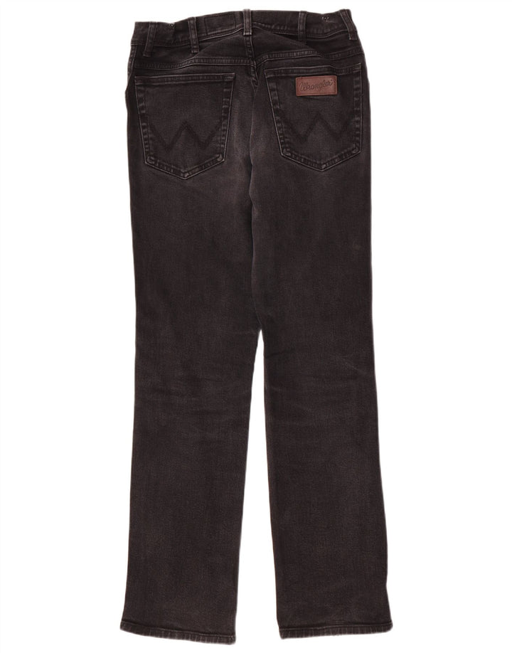 Wrangler Herren Texas Straight Jeans W31 L32 Graue Baumwolle